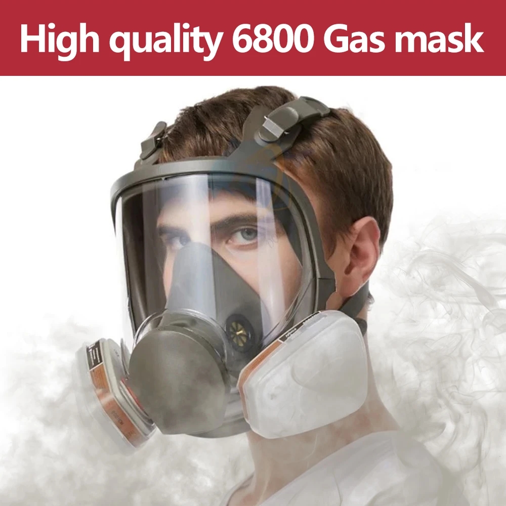 Dust Mask Construction - 6800 Anti-Fog Gas Mask Industrial Paint