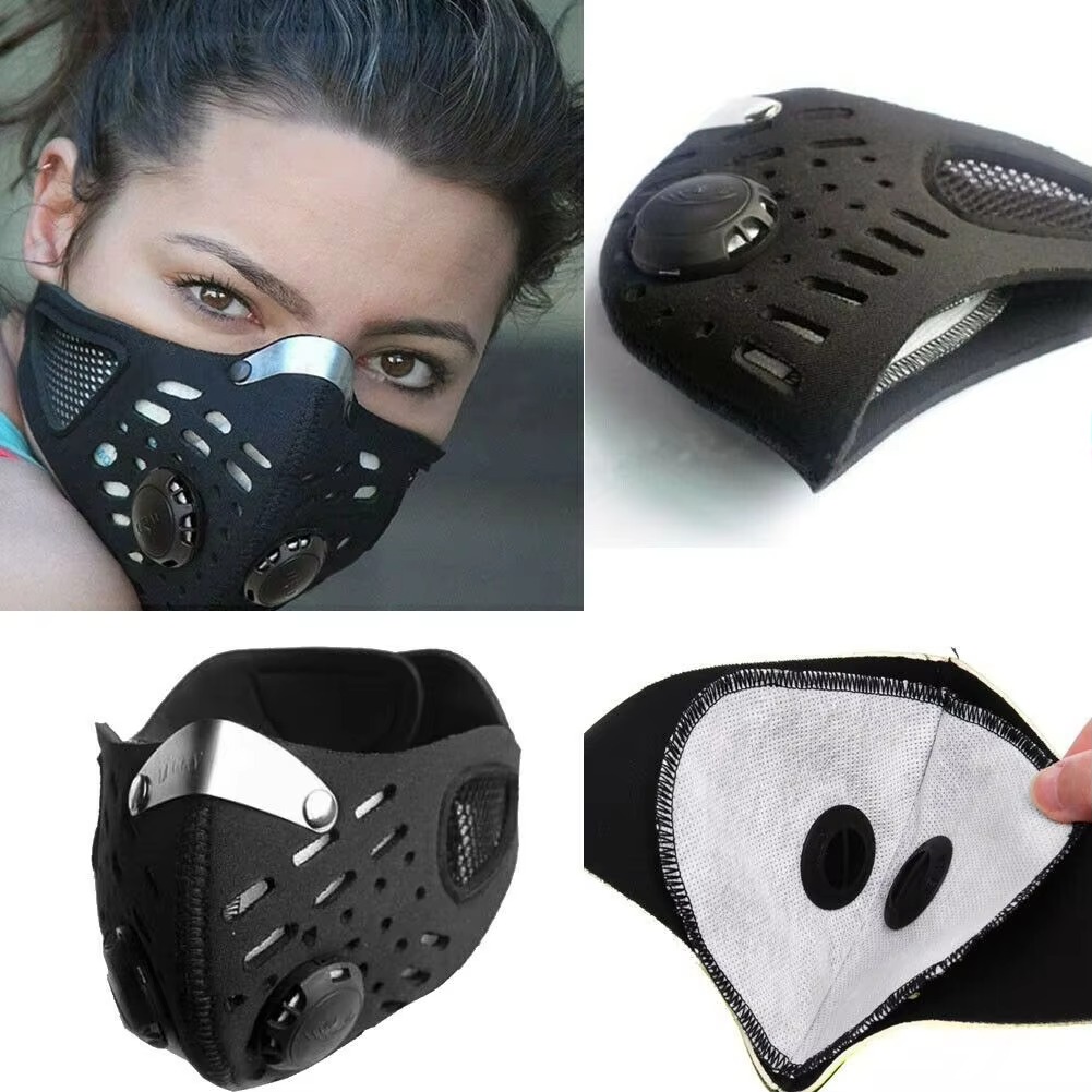 1pc Face Mask With Detachable  - Anti Pollution Mask ulasan dan harga