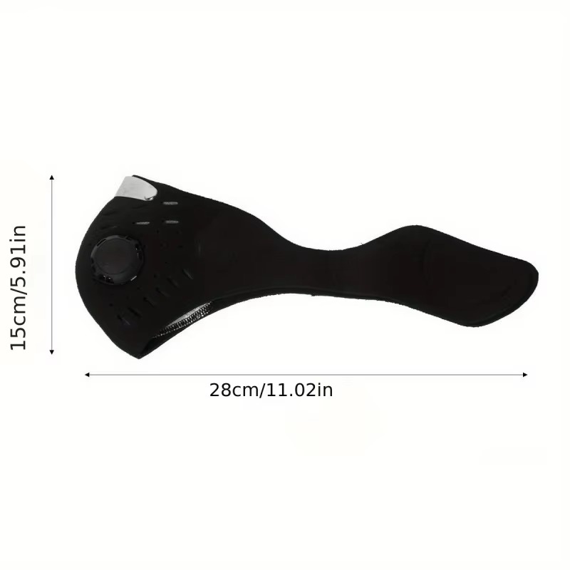 1pc Face Mask With Detachable  - Anti Pollution Mask ulasan dan harga
